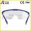 Adjustable blue frame safety glasses with transparent lens,eyewear manufacturer