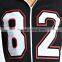 OEM customized fashion adult number printed front zipper onesie