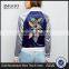 MGOO Customized Satin Floral Embroidered Bomber Jacket Streetwear Raglan Sleeve Autumn Coat Women