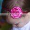 Baby Girl Headband Rose Flower Elastic Hairband Hair Accessories Casual Stylish Headbands