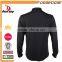 Wholesale Bulk Half Zipper Slim Fit Blank T-shirt for Sports Wearing