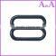 New Lemon Gold Underwear Accessory Custom Logo Metal Square Bra Buckle