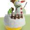 Clay Christmas craft decorations xmas with christmas reindeer