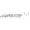 Crystal Gemstone Loose Beads Irregular Transparent Clear