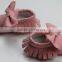 Posh Baby Shoes With Bow Soft Touch Baby Shoes For Boys And Girls Hot Sale