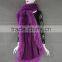 Wholesale Ladies Latest Cashmere Shawl & Fur Cape With Raccoon Fur Trims