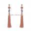 XP-TE-2121 Lady Boho Tassel Magnetic Earrings Woman