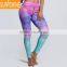 Custom Compression Women Printed Leggings Fitness Yoga Tights