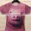 full printing custom 3d animals t shirt wholesale mouse design t-shirts