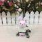 New Mini Keychain Soft Toy Pink Plush Rabbit