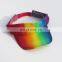 Tie Dyed Dye Visor Rainbow Mens Womens Golf Sun Accessory Hat Viser Tye Red Blue