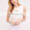 Quality Linen Blouse Asymmetric Hem Tops Special Blouse Designs Sleeveless Women Blouse