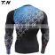 wholesale mma custom printed logo rash guard manufacture
