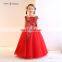 XXLF160 long red appliques ball gown boutique girl party dresses for girls 12 year old