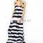 CHEFON Tie Dye Stripe Maxi casual long dresses