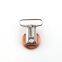 Rose gold coated baby pacifier clip suitable for 1 inch width fabric to hold on