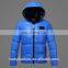 Wholesale Light Comfortable Solid Color Zipper Up Winter Padding Down Coat Waterproof Jacket