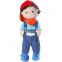 New Kids Dress Up Plush Soft Boy Sex Baby Doll Toy Brand LOGO Cute Custom Rag Plush Doll