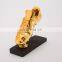 life size epoxy resin shoes with medal plating for sport