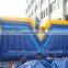 Kids Blue slide and castle inflatable bouncer combo 5x4x3m
