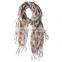 Polyester scarf india lady cheap viscose