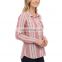 aces design shirts cheap long sleeve vertical stripe shirts manufacturer in China