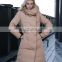 T-WC008 Loose Women Mid Calf Down Fashion Winter Coat