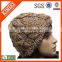 Wholesale knitted winter acrylic customized fashion crochet hat