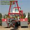 Non-self Propelled River Dredging Device 5000m3/h Water Flow Cutter Suction Dredger