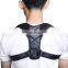 Hot Selling Black Adjustable Brace Support Brace Posture Corrector Belt for Men and Women with Private Label