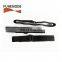 Factory supply flexible black and white hook and loop elastic