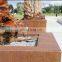 Corten Steel Garden Tree Planters customized size