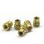 ISC-M3/M4/M5/M6 Brass Insert Nut knukles Nuts Insertos Knurling Copper Rivnut Threaded Rivet Ecrou Cejilla Inserti PEM Standard