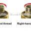 GOGO ATC Right-hand thread high temperature industrial brass swivel joint water connector rotary 2 1/2 inch rotating fitting
