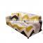 Hot sell Strechable sofa cover elastic yellow geometric sofa  bed  cover
