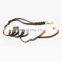 Wholesale Double Handle Dog Leash Copper Hook Leather Rope Dual Pet Leash