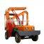 road construction equipment pile driver machine for guardrail installation