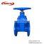 DIN3352 F4/F5 flanged end resilient seat non-rising stem gate valves