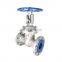 DN100 500 DIN Gear handwheel Operated Flanged Type carbon casting steel gate valve