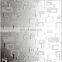 frosted patterned glass /acid eched patterned glass