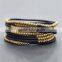 2016 elegant bead wrap bracelet wholesale XE09-0334