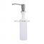 304 stainless steel Brushed Nickel kitchen sink soap dispenser