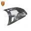 High quality carbon fiber transparent car engine hood bonnet covers accessories for Mercedes AMG GT