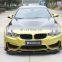Carbon Fiber F8x M3 Car Front Bumper Lip for BMW F80 M3 F82 F83 M4 14-19 3PCS/SET