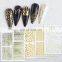 Multicolors Laser self adhesive nail stickers diy decoration Bronzing Leopard nail art sticker
