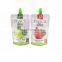 Plastic Custom Liquid Fruit Juice Drink Pout Pouch Packaging Plastic Spout Pouch Bag For Liquid