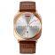 Hot Selling Skmei 9266 Fashion Leather Quartz Watch Business Men Wrist Watch