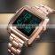 SKMEI 1369 Men Digital Stainless Steel Watch Week Date Alarm Luminous Countdown