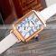 Simple Design 1764 Minimalist Square Dial Women Watches In Wristwatches Leather Ladies Bracelet