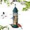 2021 High Selling Retro Hanging Unique Squirrel Proof Metal Bird Feeder